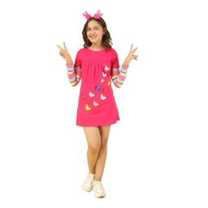 GlowFlex Tee Long t-Shirt for Girls - Full Sleeve Tops