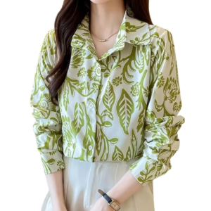 BloomLine Shirt Shirt for Women Stylish | Long Shirt for Women | Oversized Shirt for Women | Women Shirt | Tops for Woman