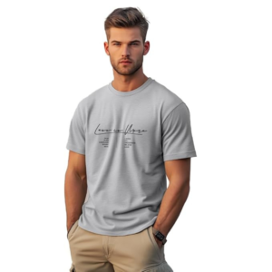 Prime Fit Tee Men's Typography Regular Fit T-Shirt