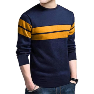 FlexLine Full Sleeve Men's Full Sleeve Regular Fit Tshirt, Round Neck Cottonblend T-Shirt