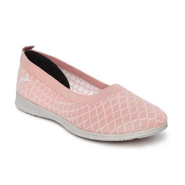 LabelLuxe Femme Women's Lightweight Athleisure Knitted Active Wear Slip-On Ballerina Casual Shoes for Daily Walking - Image 3