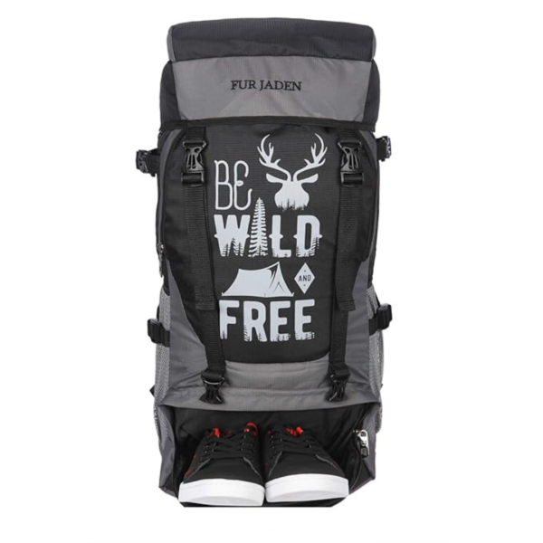 TrailBlaze Pack Travel Backpack Bag for Trekking, Hiking with Shoe Compartment