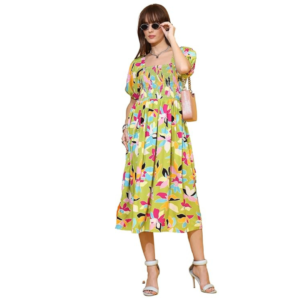 Sunbloom Dress Comfortable Relaxed Fit Summer Party Dress