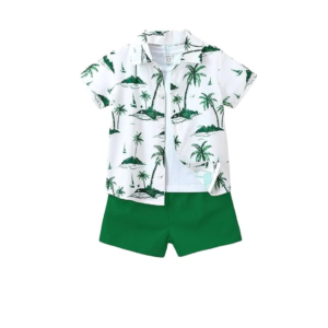 Sunny Sprout Set Boy clothing set shirt And Shorts Set