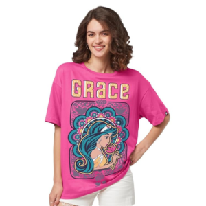 Cloud Nine Tee Her Grace Women Oversized T-Shirts
