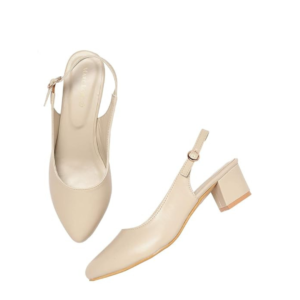 Velvet Vogue Heels Women's Pointed Toe Block Heel Pumps for Office, Party and Formal Occasions