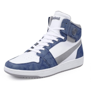 StreetEdge Kicks Men's Fashion Sneakers Lace-Up Trainers Basketball Style Walking Shoes